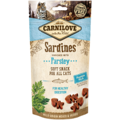Carnilove Kat Soft Snack Sardines met Peterselie 50g