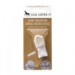 Lila Loves It Vingertandenborstel micro-fleece