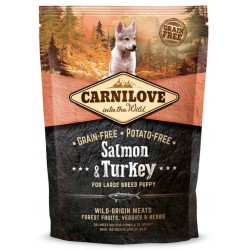 Carnilove Hond Zalm & Kalkoen puppies Large Breed 1,5kg