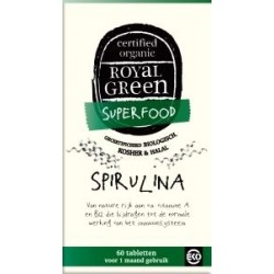 Royal Green Spirulina 60caps